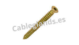 brass masonry screws