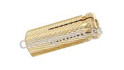brass slotted anchors