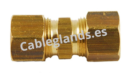 brass- compression coupling